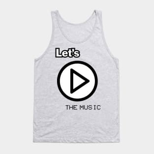 INUKREASI PLAYER ICONS - LETS PLAY THE MUSIC V.1 Tank Top